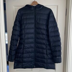 Fitted Down Black Puffer Jacket